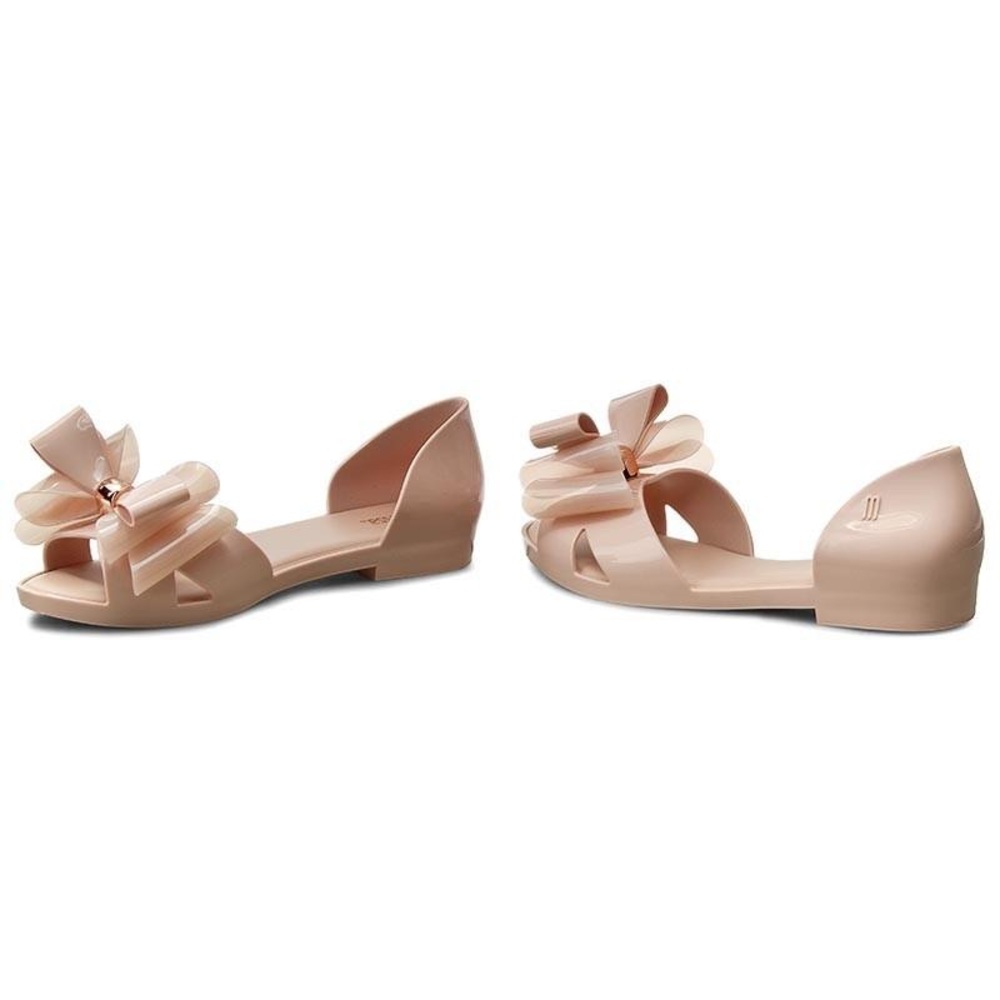 melissa seduction ll jelly sandals / flats 7 womens